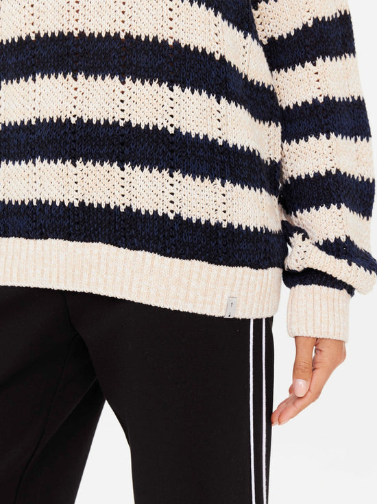 The Upside - Queens Boo Knit - Stripe