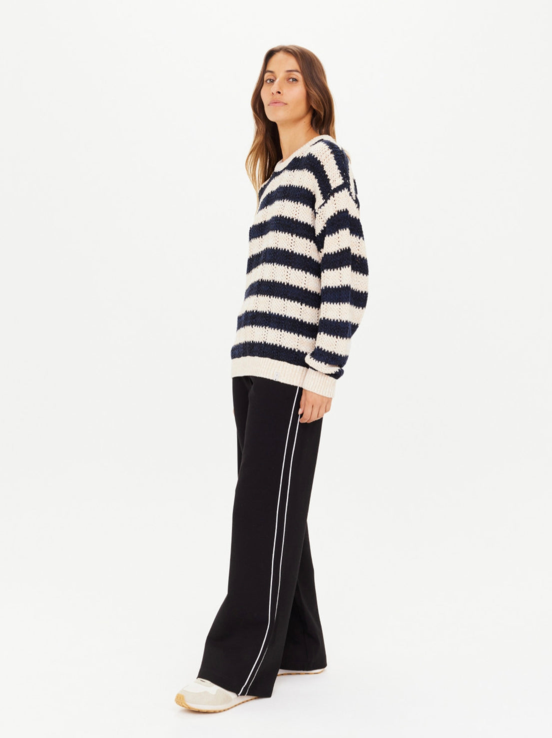 The Upside - Queens Boo Knit - Stripe