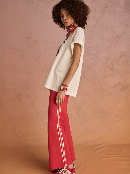 The Upside - Raceway Sammi Tee - Creme