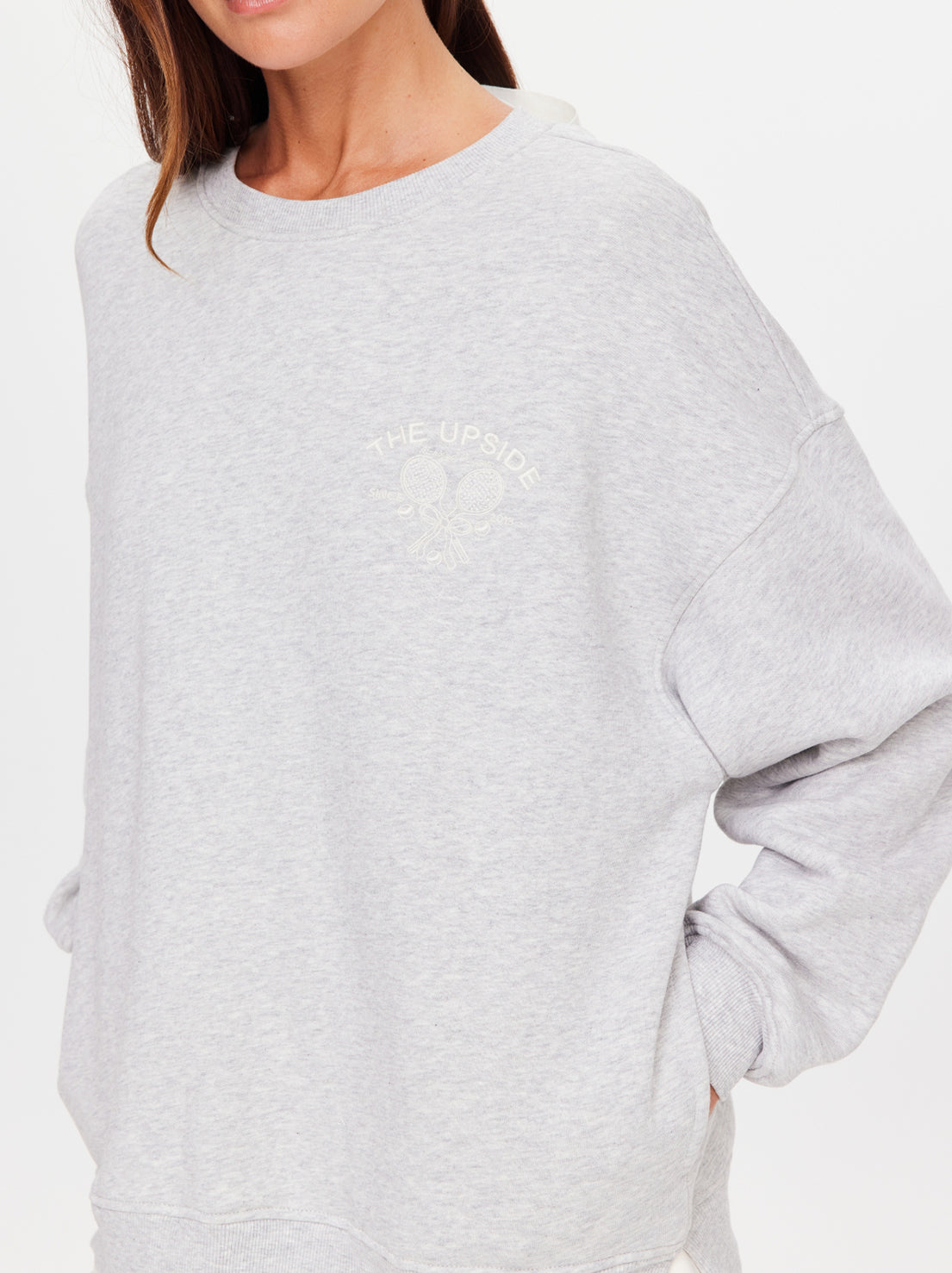 The Upside - Racquet Coolum Crew - Grey Marle