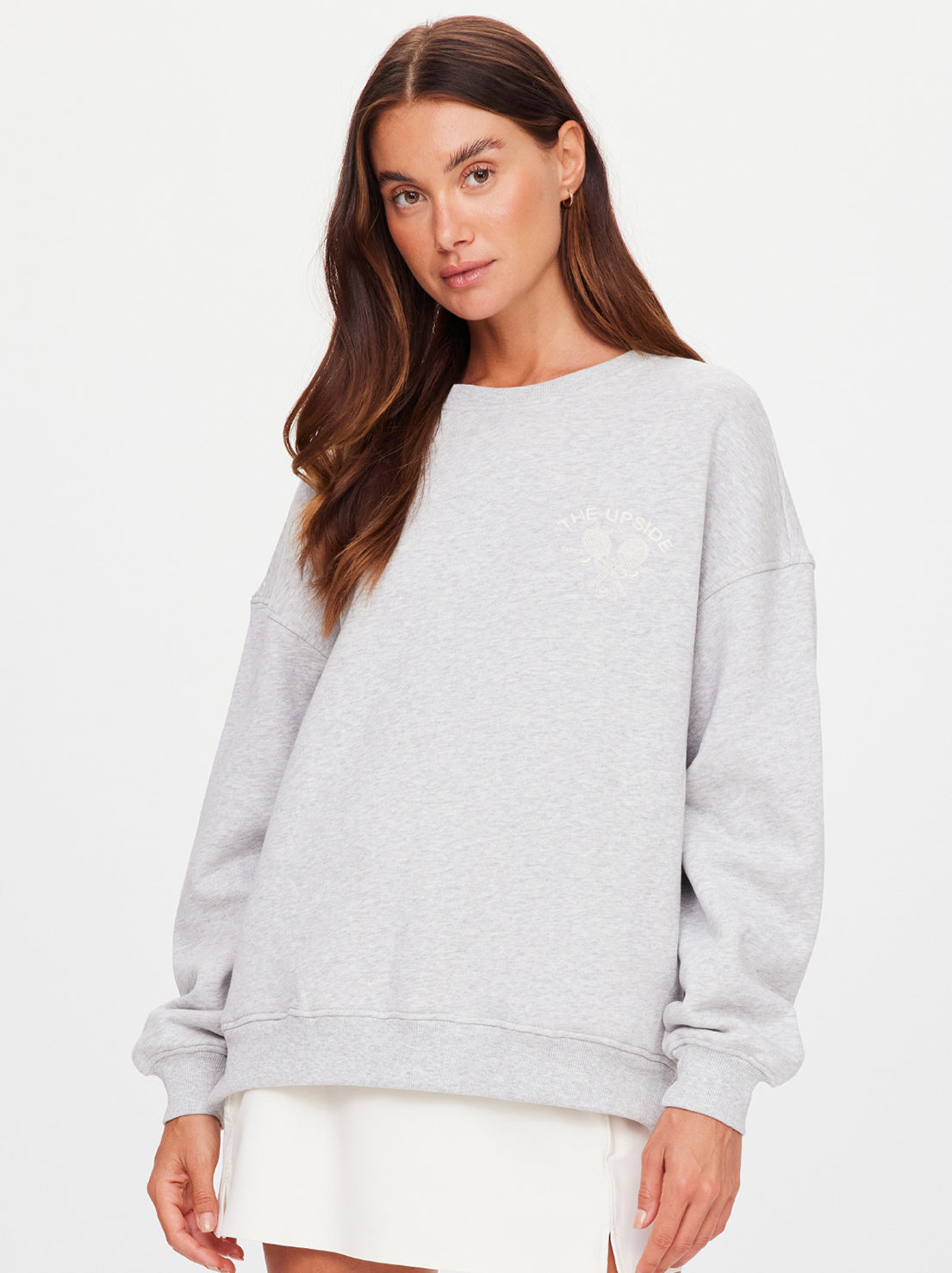 The Upside - Racquet Coolum Crew - Grey Marle