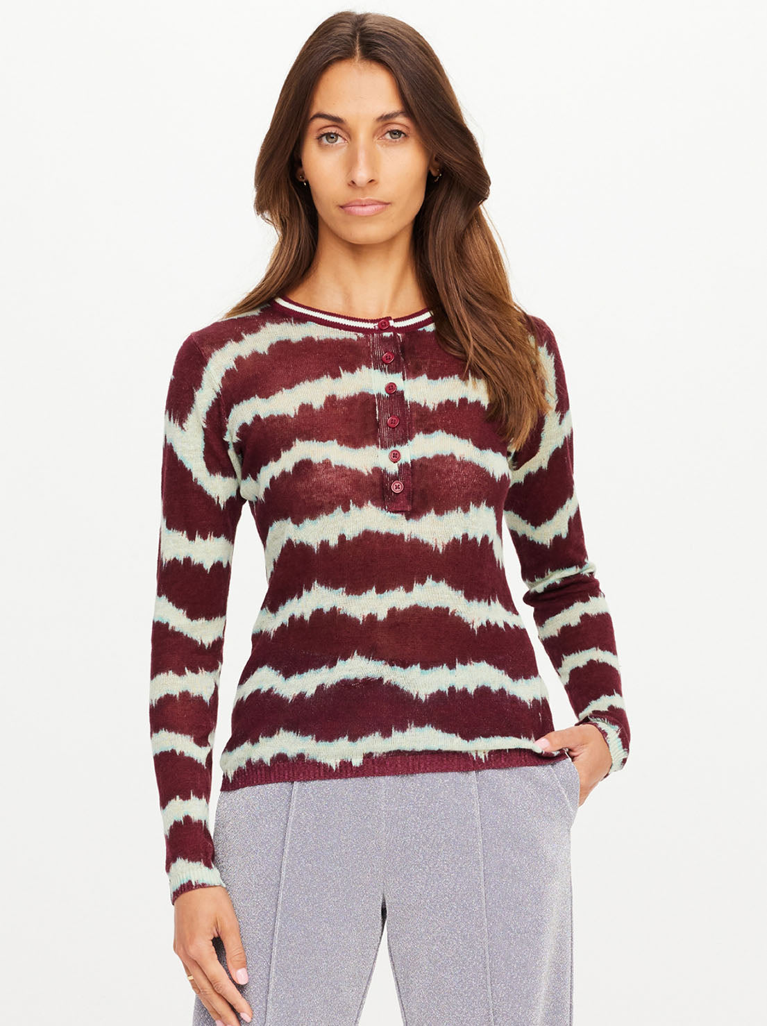 The Upside - Rio Eli Long Sleeve Knit - Tie Dye