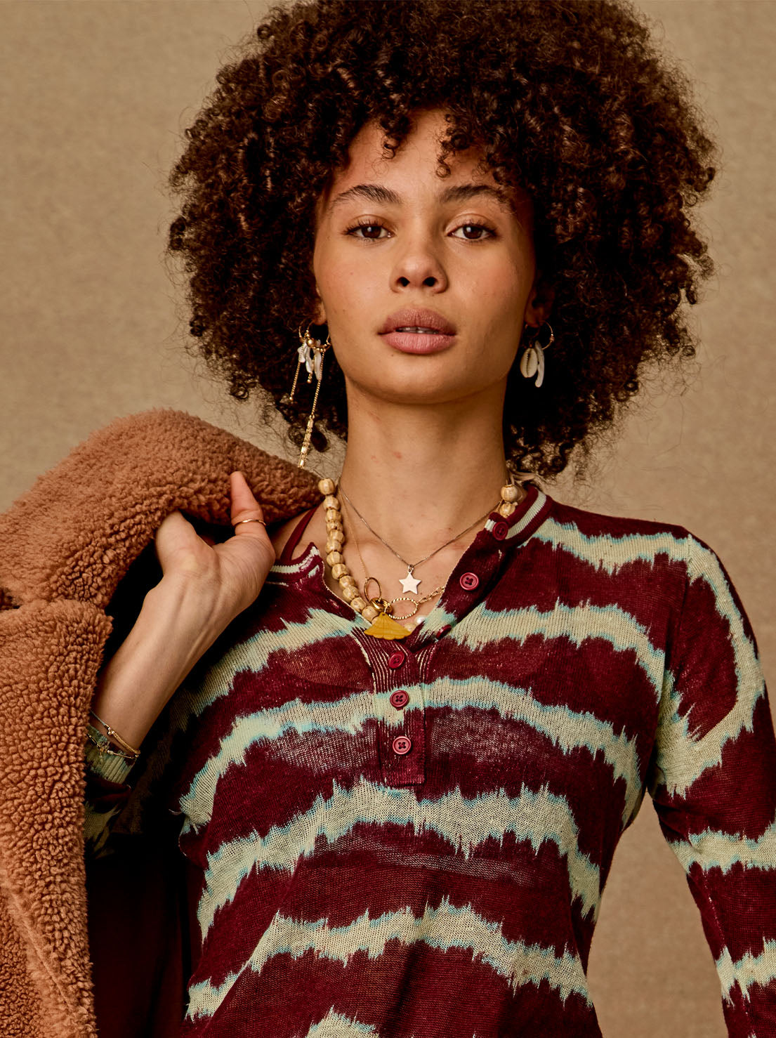 The Upside - Rio Eli Long Sleeve Knit - Tie Dye