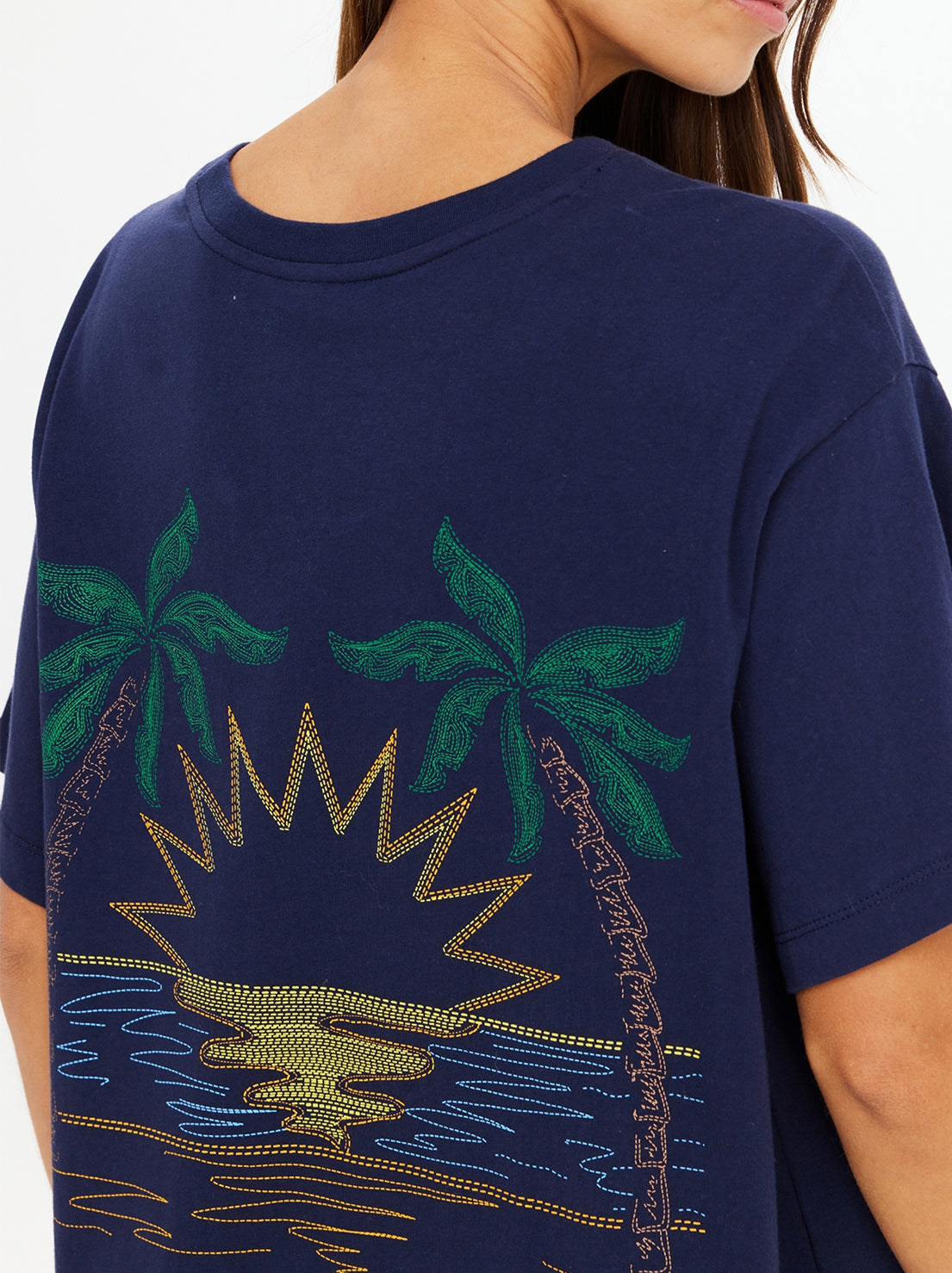 The Upside - Sammi Tee - Navy