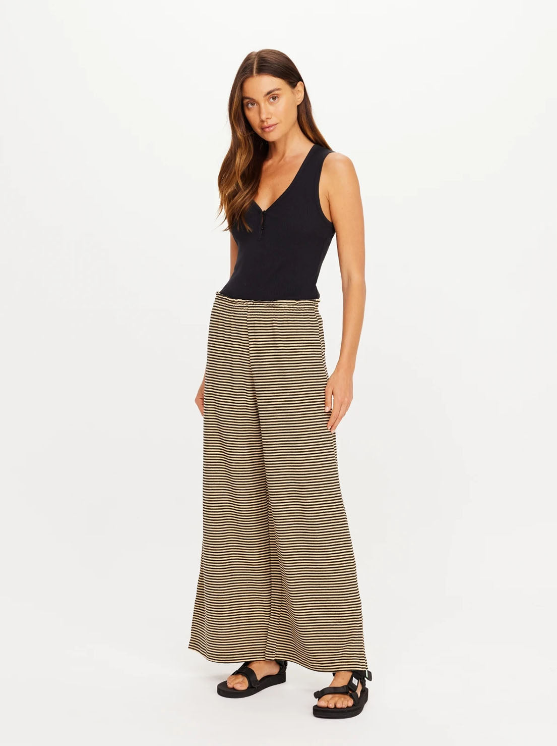 The Upside - Santos Adriel Split Pant - Stripe