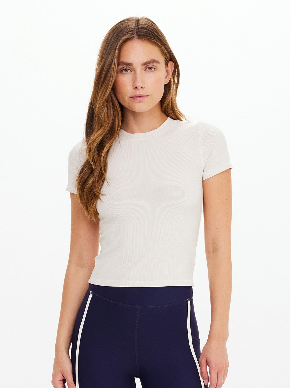 The Upside - Shelter Fitted Tee - Creme