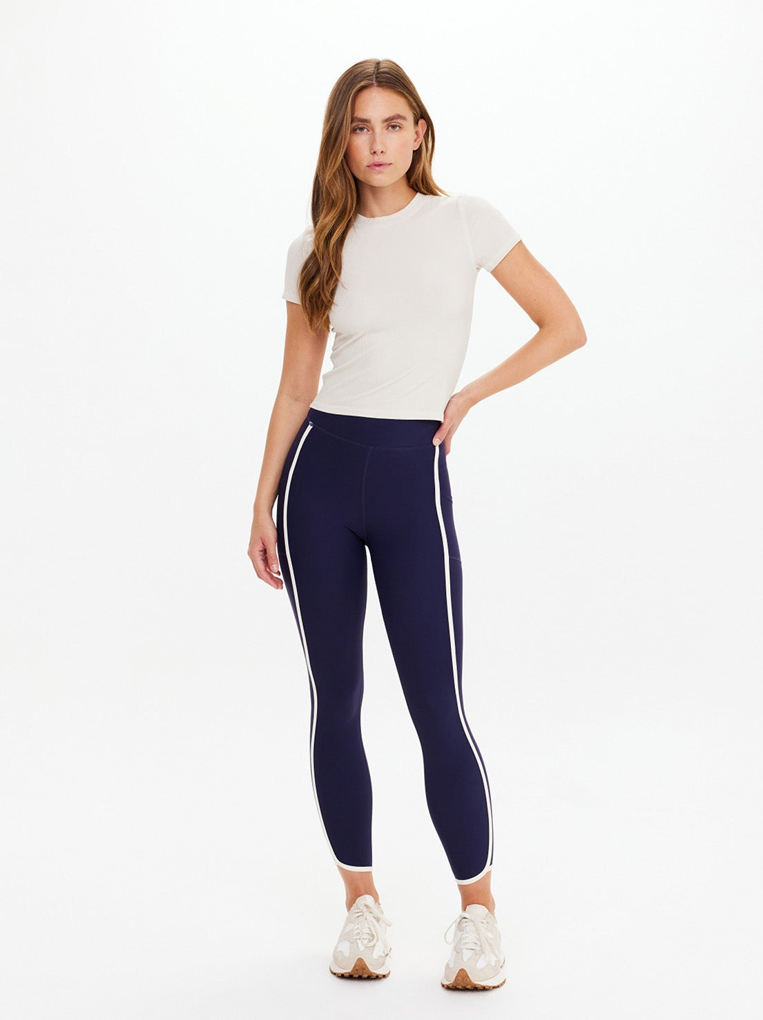 The Upside - Shelter Fitted Tee - Creme