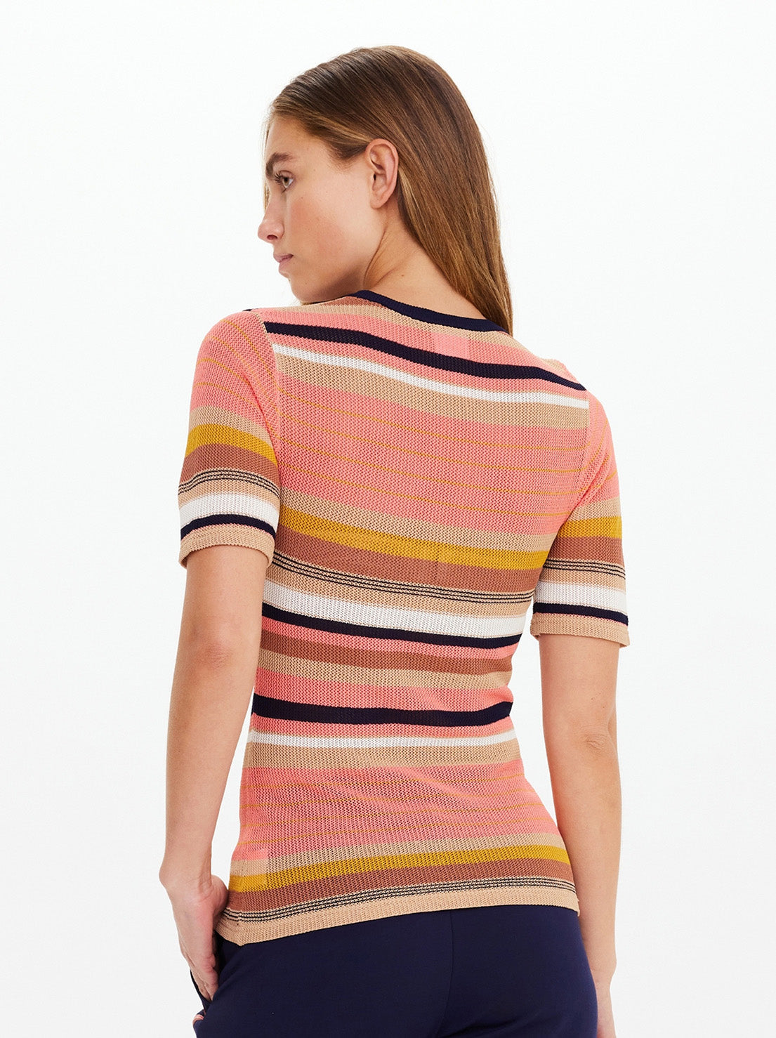 The Upside - Sutton Knit Tee - Stripe