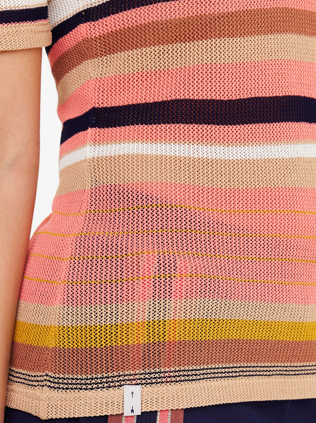 The Upside - Sutton Knit Tee - Stripe