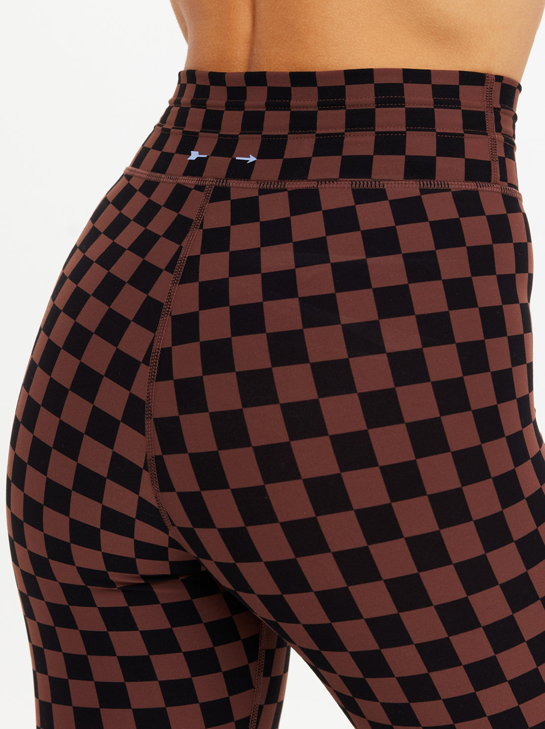 The Upside - Technica 25IN Midi Pant - Check