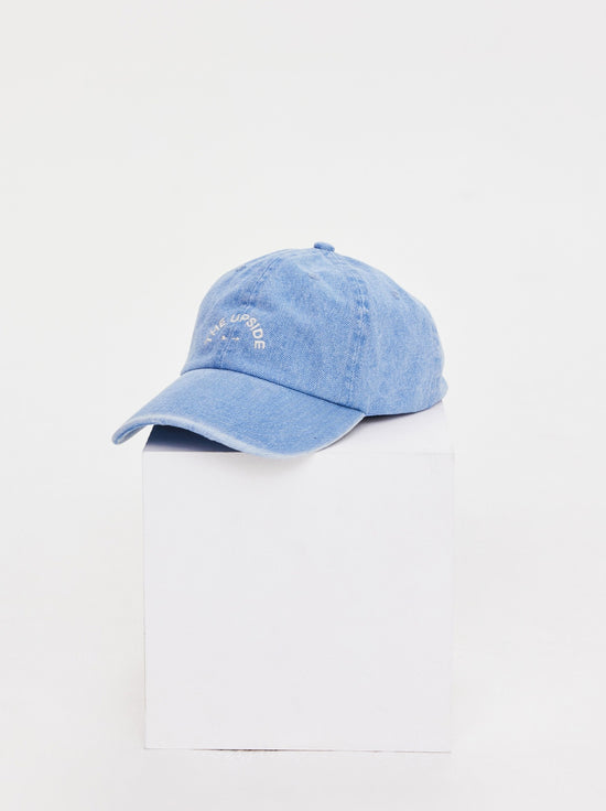The Upside - Washed Denim Soft Cap - Blue