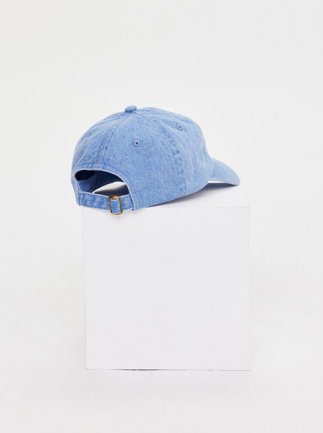 The Upside - Washed Denim Soft Cap - Blue