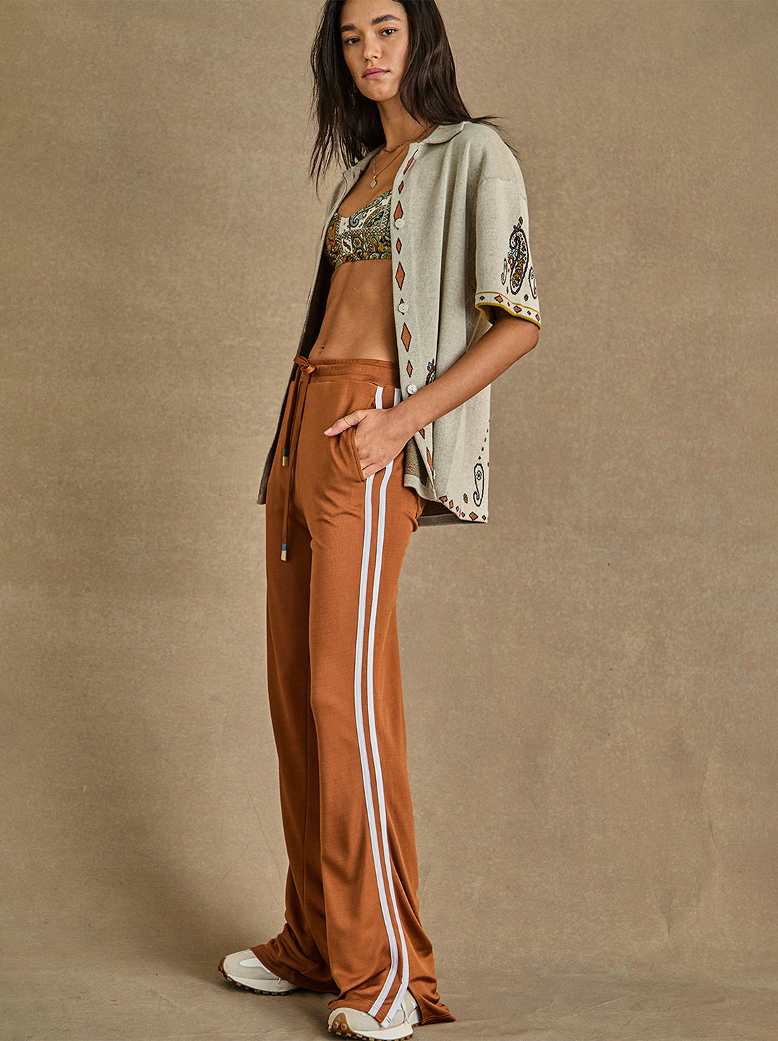 The Upside - Zahara Roma Pant - Chai