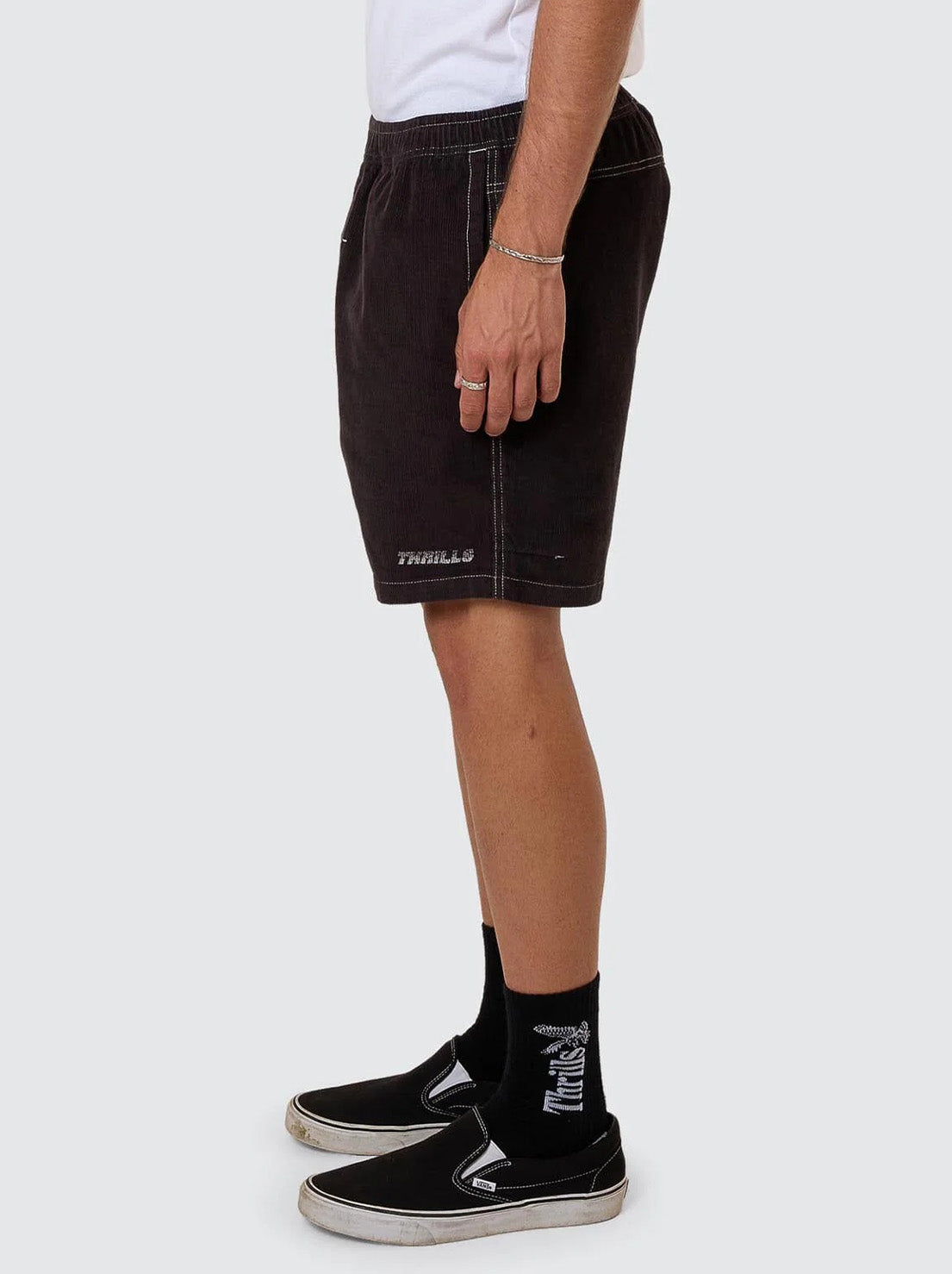 Thrills - Anarchy In Paradise Cord Volley - Dark Charcoal