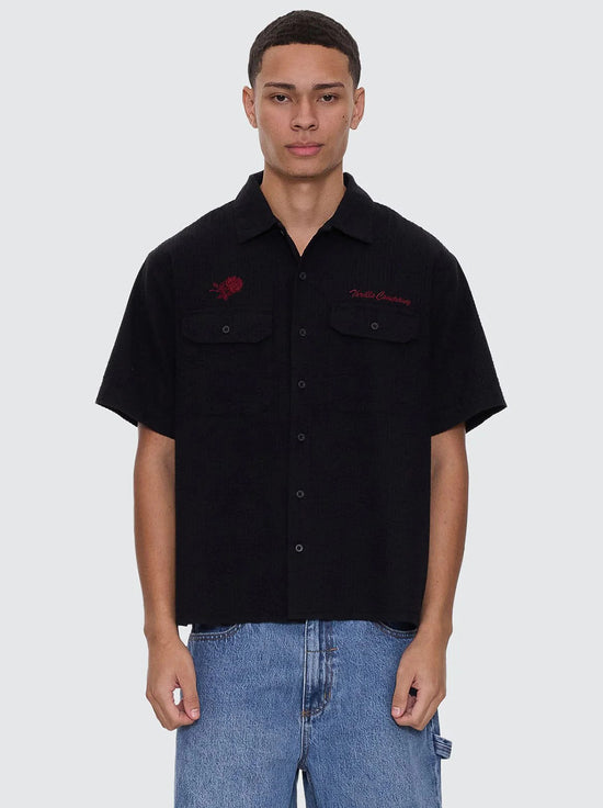 Thrills - Appreciation Short Sleeve Work Shirt - Black