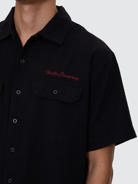 Thrills - Appreciation Short Sleeve Work Shirt - Black