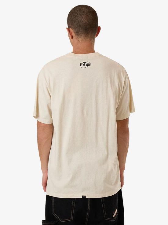 Thrills - Beautifully Deadly Merch Fit Tee - Heritage White