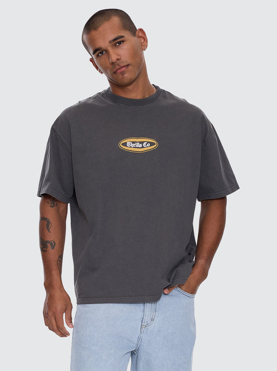 Thrills - Bueno Oversize Fit Tee - Merch Black