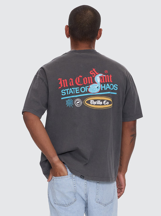 Thrills - Bueno Oversize Fit Tee - Merch Black