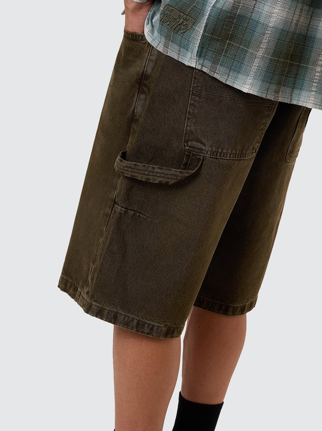 Thrills - Cheap Thrills Big Slacker Denim Short - Tarmac