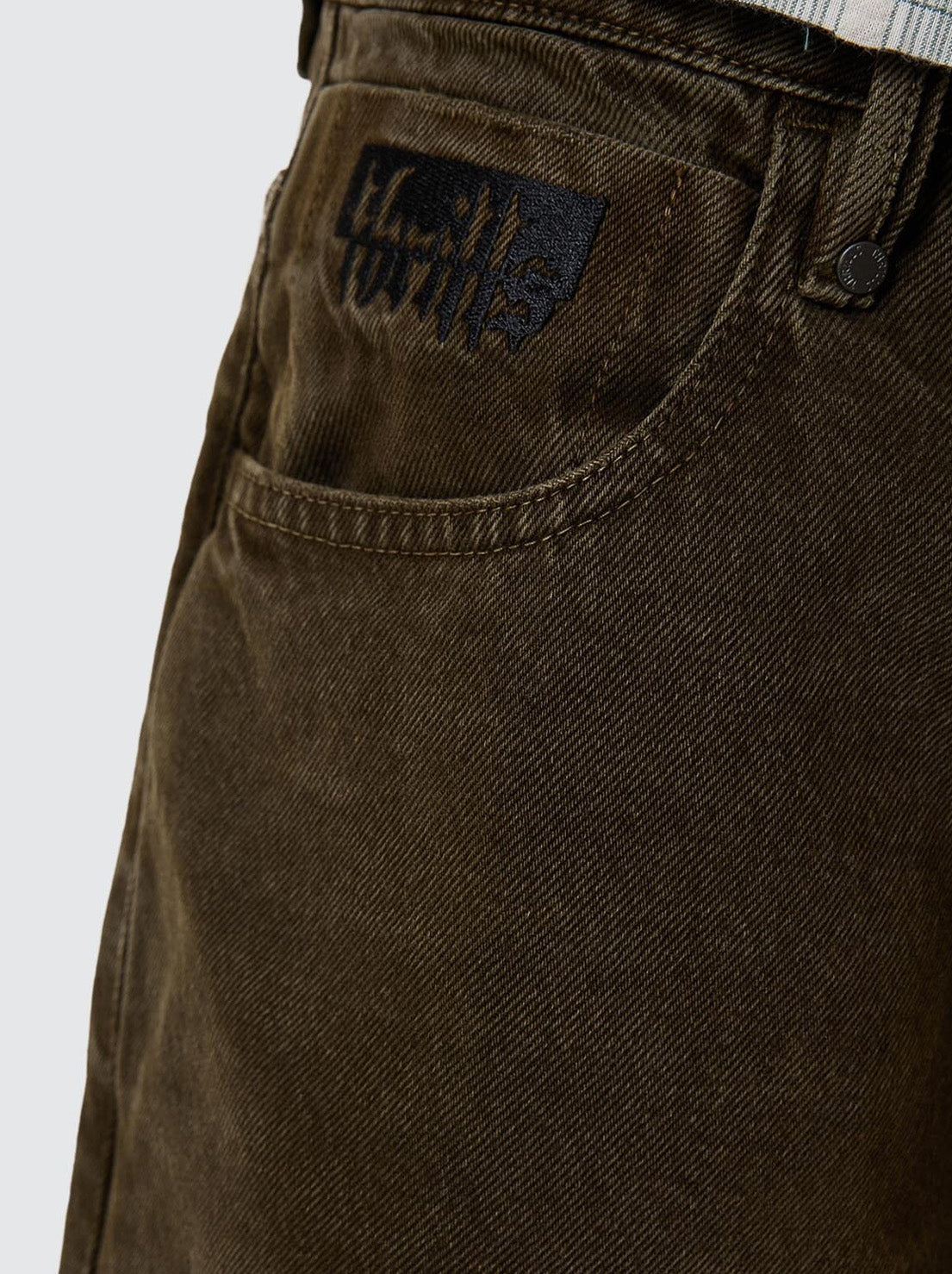 Thrills - Cheap Thrills Big Slacker Denim Short - Tarmac