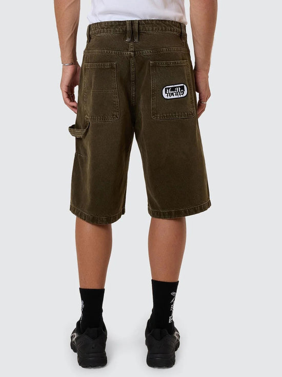 Thrills - Cheap Thrills Big Slacker Denim Short - Tarmac