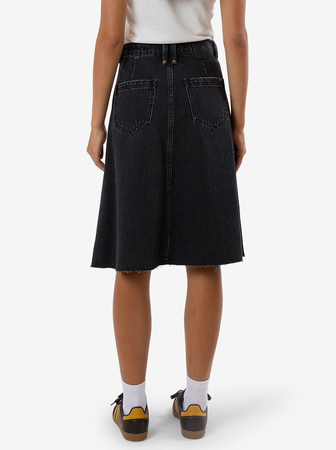 Thrills - Cooper Skirt - Aged Black