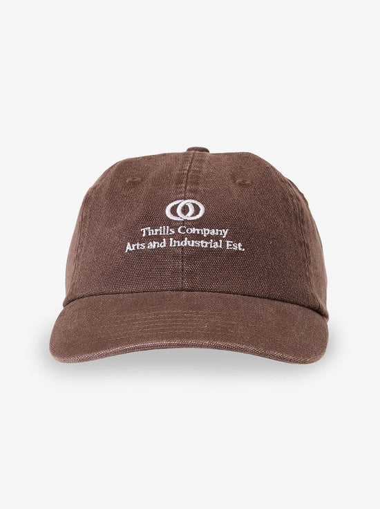 Thrills - Cortex 6 Panel Cap - Postal Brown