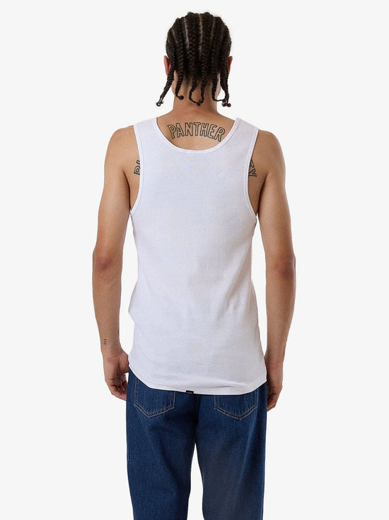 Thrills - Endless Rib Tank - White