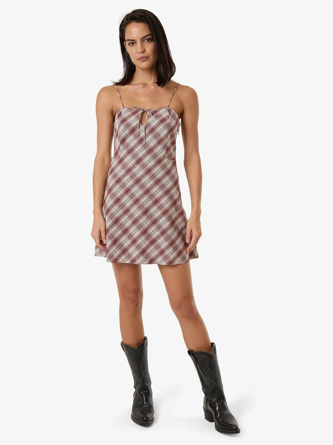 Thrills - Good Turn Fairmont Mini Dress - Bracken