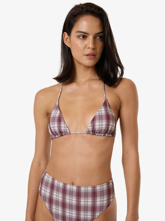 Thrills - Good Turn String Bikini Top - Bracken