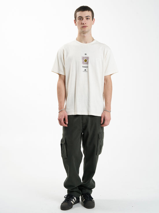 Thrills - Hemp Experience Existence Merch Fit Tee - Heritage White