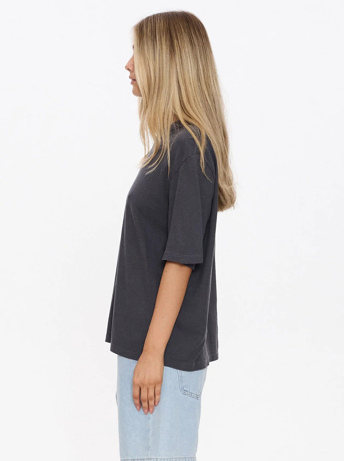 Thrills - Hemp Square Tee - Ebony