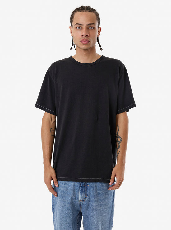 Thrills - Hemp Thrills Embro Bind Merch Fit Tee - Black