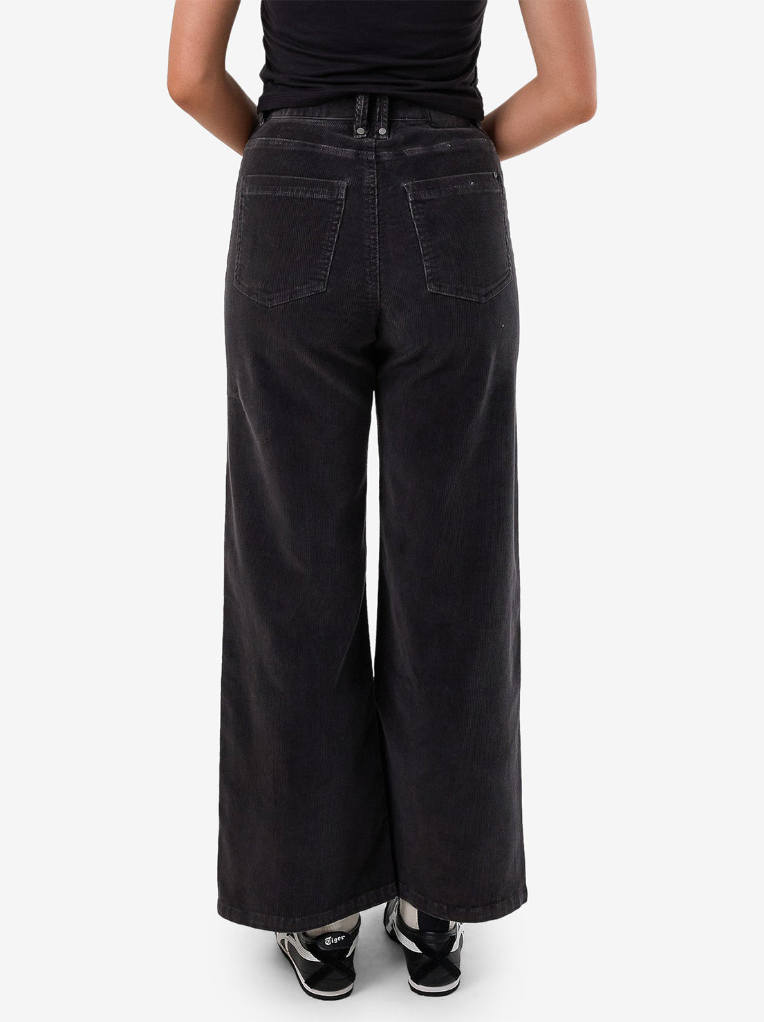 Thrills - Holly Cord Pant - Dark Charcoal