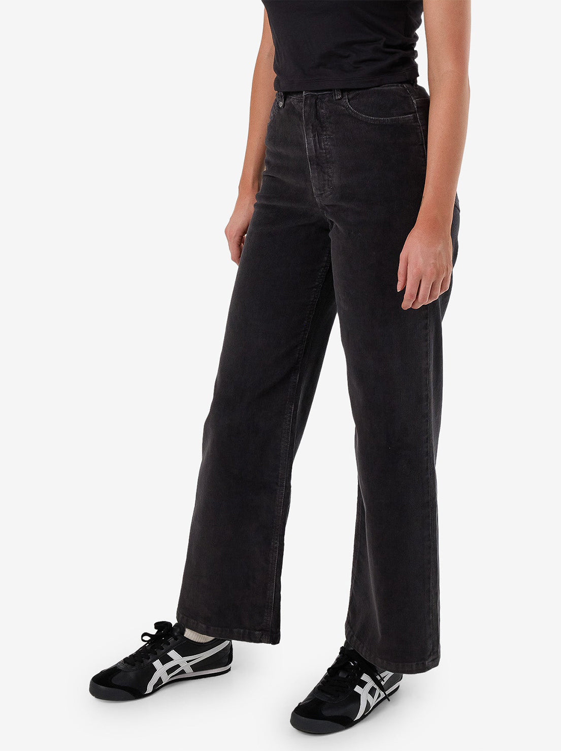 Thrills - Holly Cord Pant - Dark Charcoal