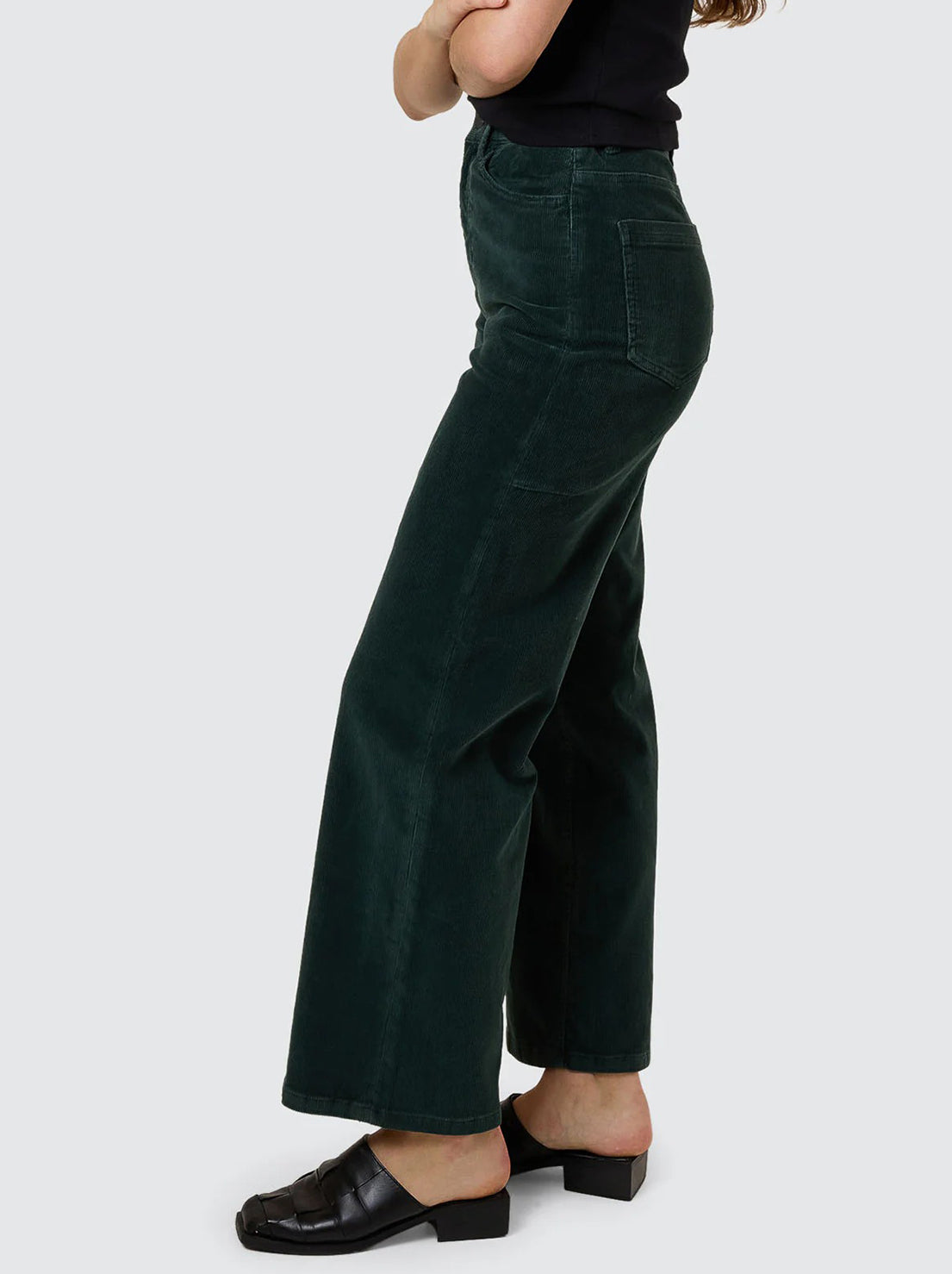 Thrills - Holly Cord Pant - Vista Green