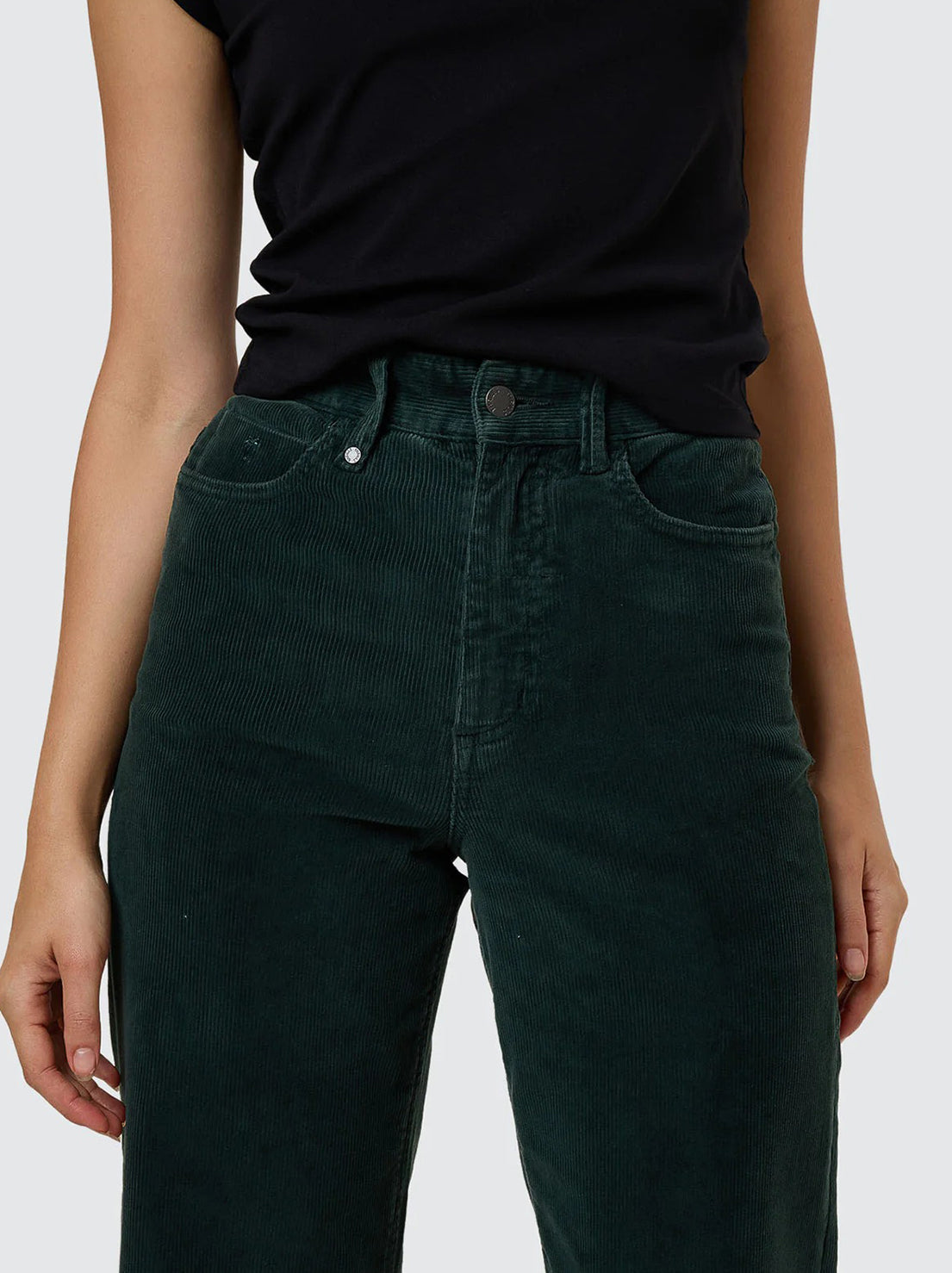 Thrills - Holly Cord Pant - Vista Green