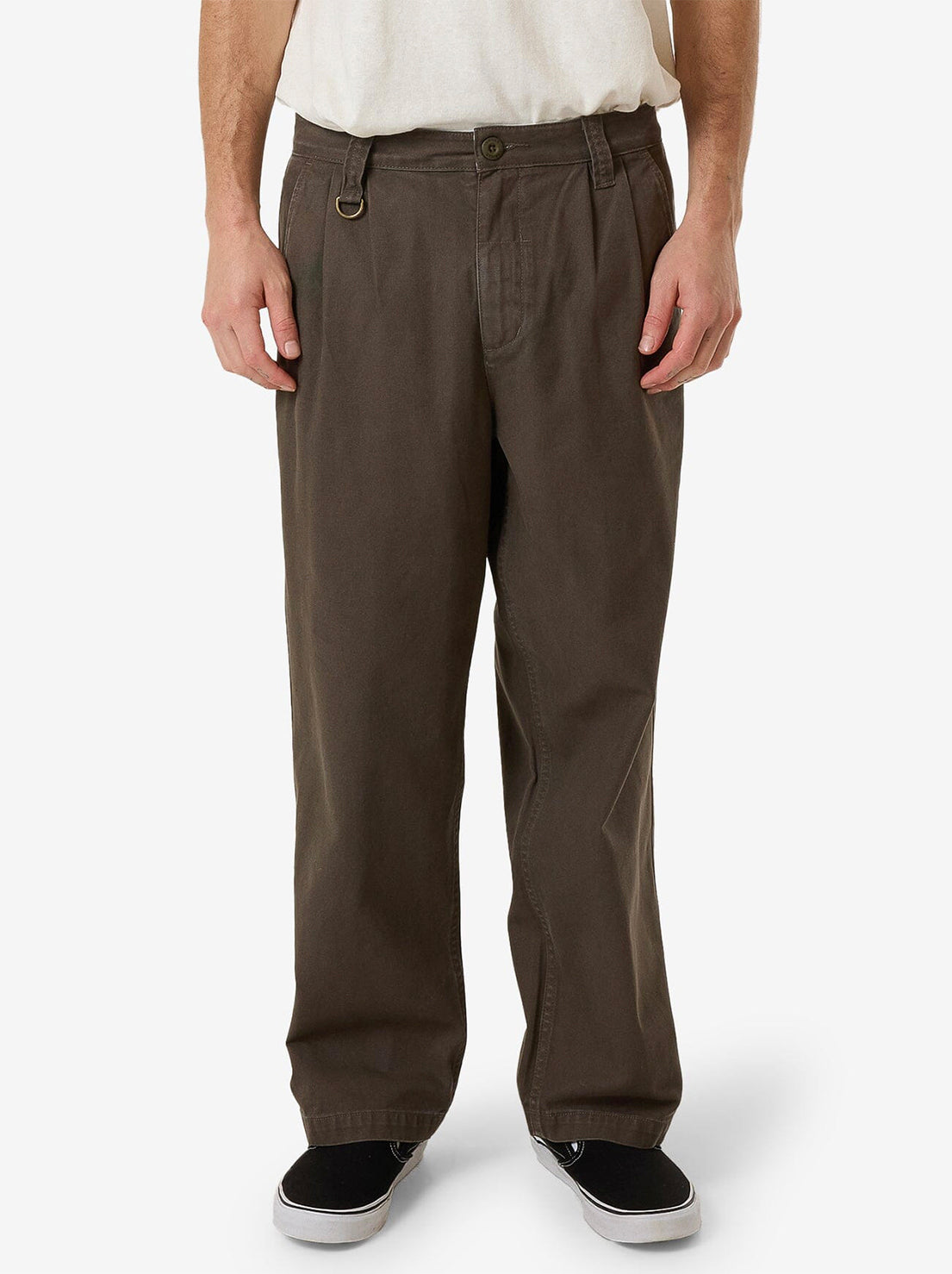 Thrills - Honour Big Slacker Pant - Olive Night