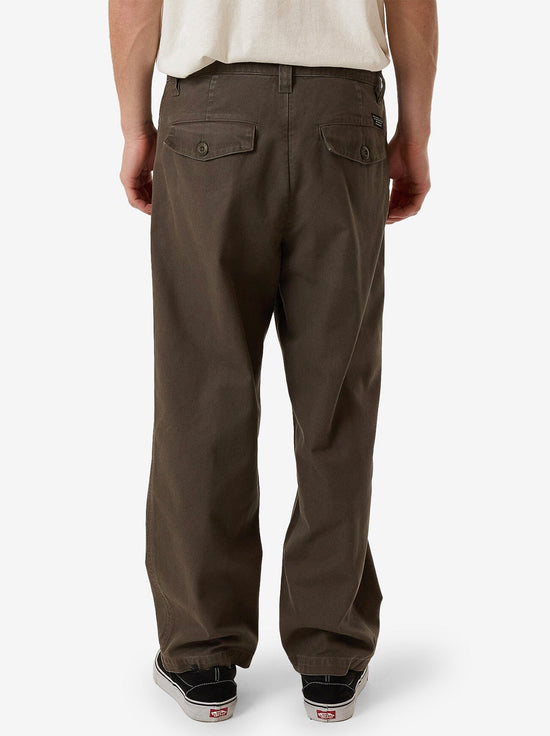 Thrills - Honour Big Slacker Pant - Olive Night