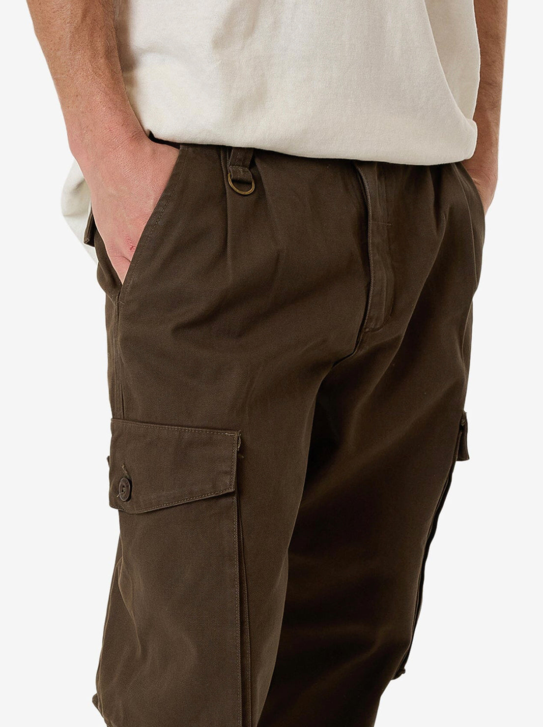 Thrills - Issued Big Slacker Cargo Pant - Canteen