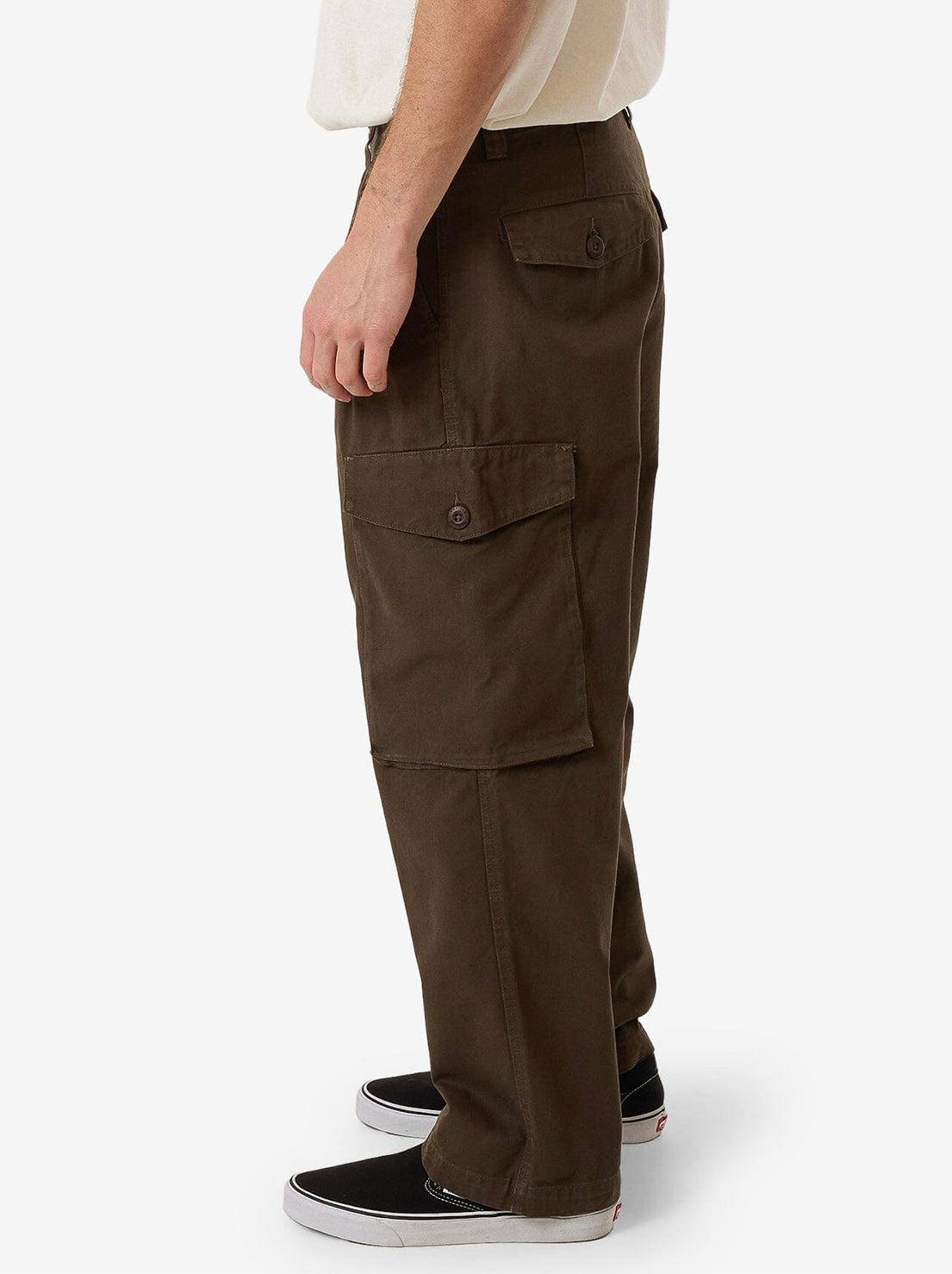 Thrills - Issued Big Slacker Cargo Pant - Canteen