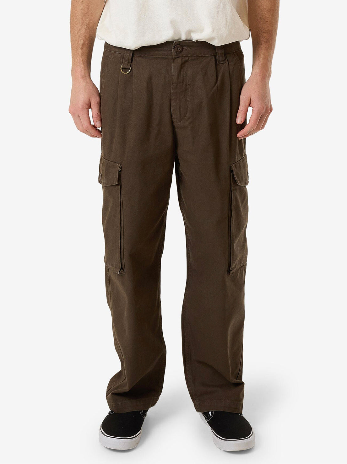 Thrills - Issued Big Slacker Cargo Pant - Canteen