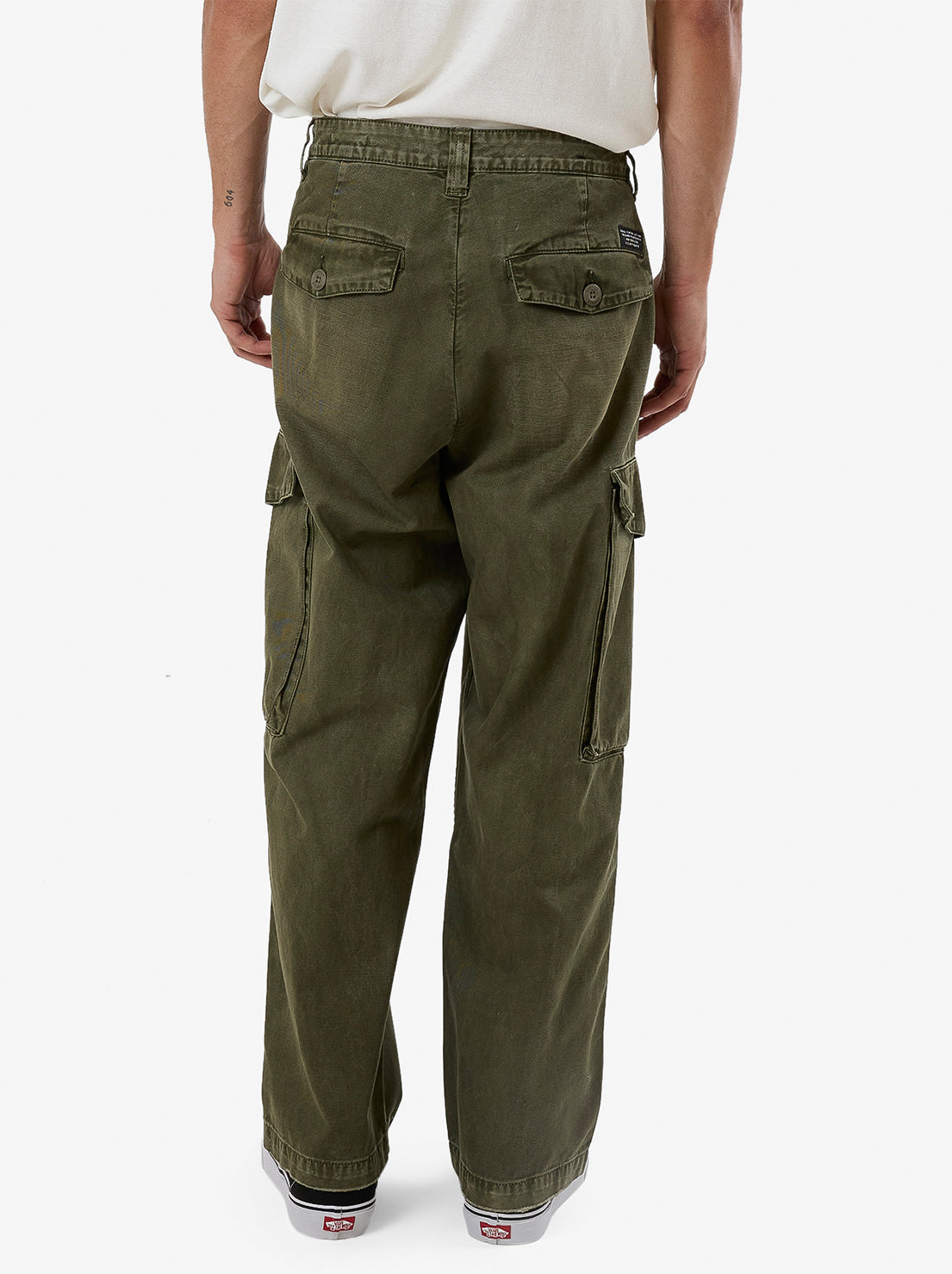 Thrills - Issued Big Slacker Cargo Pant - Grape Leaf