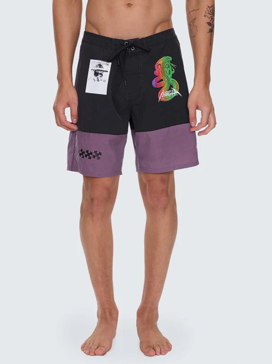 Thrills - It's In The Cards Boardshort - Black