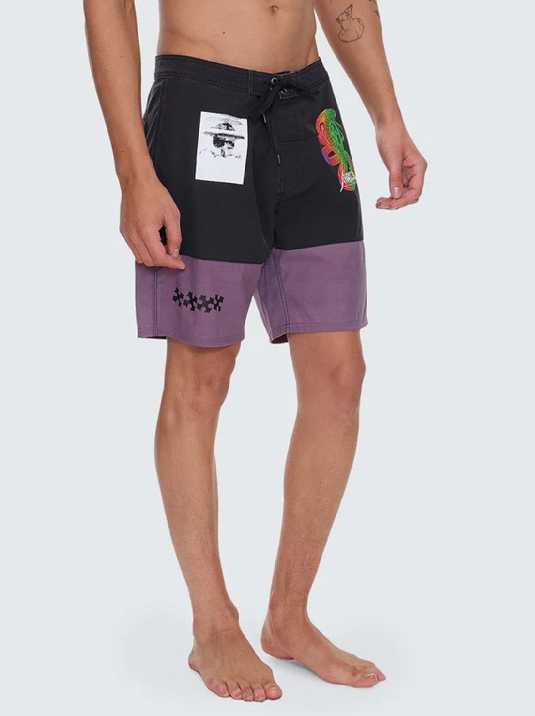 Thrills - It's In The Cards Boardshort - Black