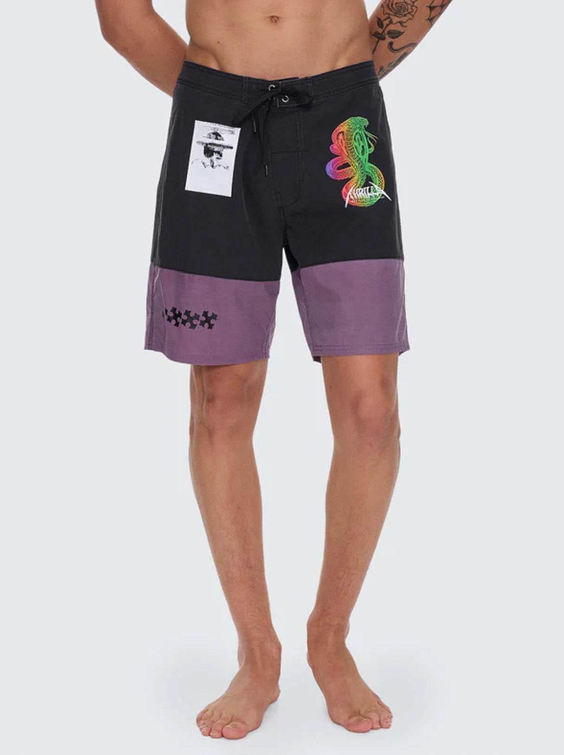 Thrills - It's In The Cards Boardshort - Black