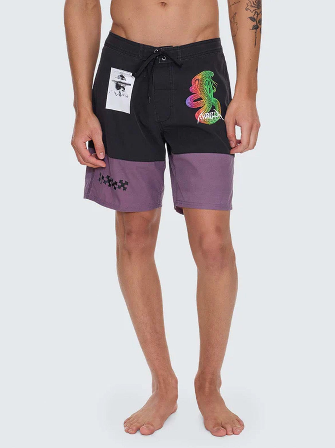 Thrills - It's In The Cards Boardshort - Black