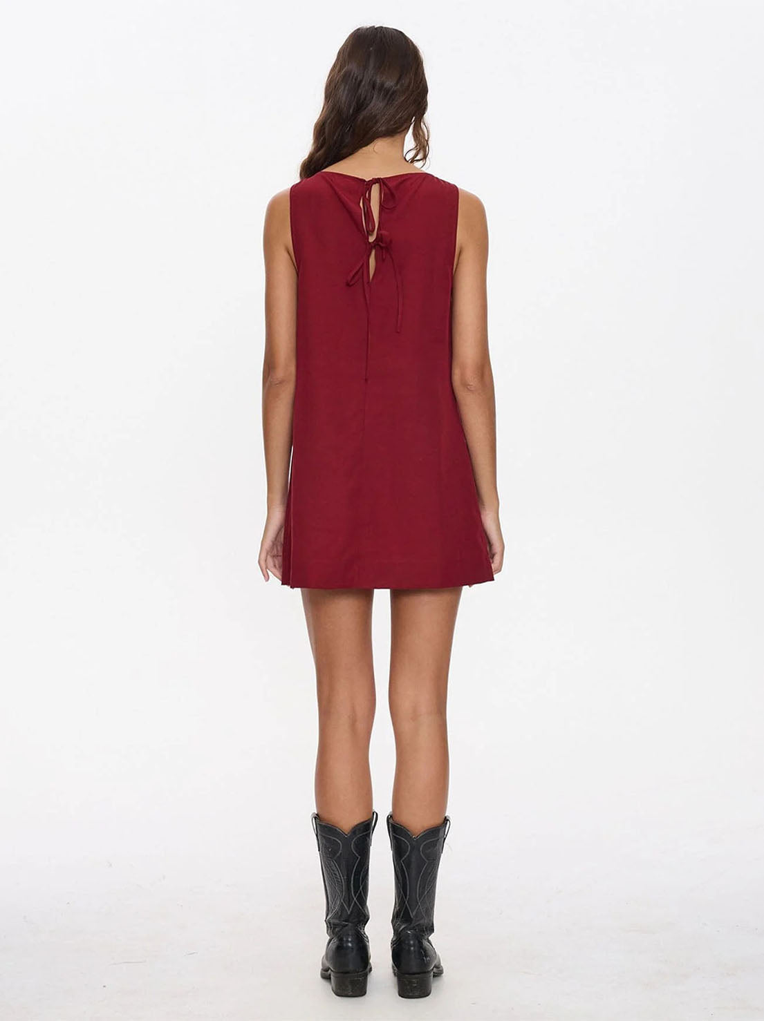Thrills - Knox Mini Dress - Garnet Red