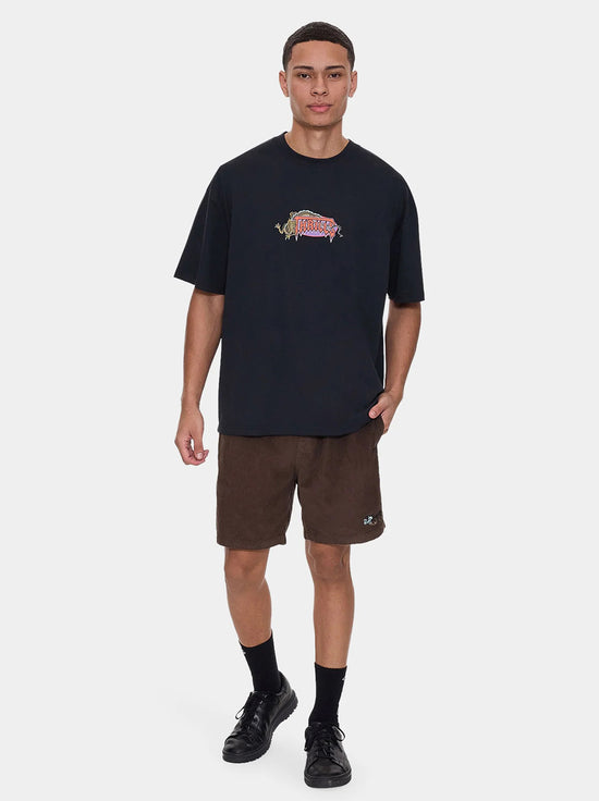 Thrills - Lair Box Fit Oversize Tee - Faded Black